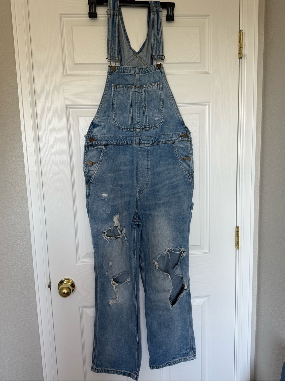 Urban Outfitters BDG Distressed Denim Overalls Medium